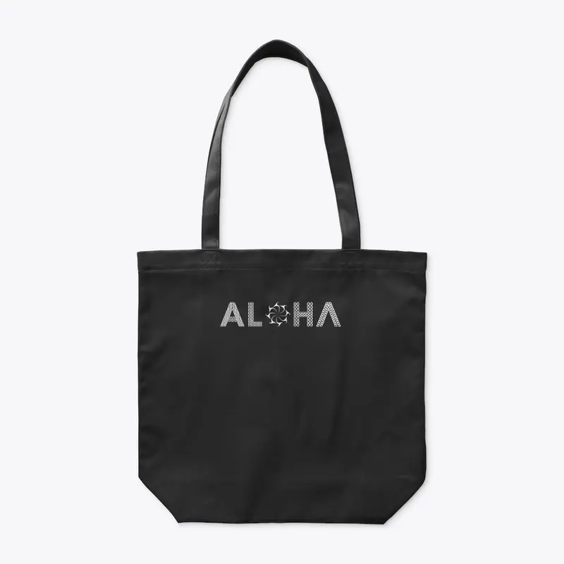 Aloha White Letters